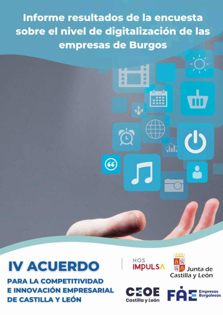 Informe resultados de la encuesta sobre el nivel de digitalización de las empresas de Burgos