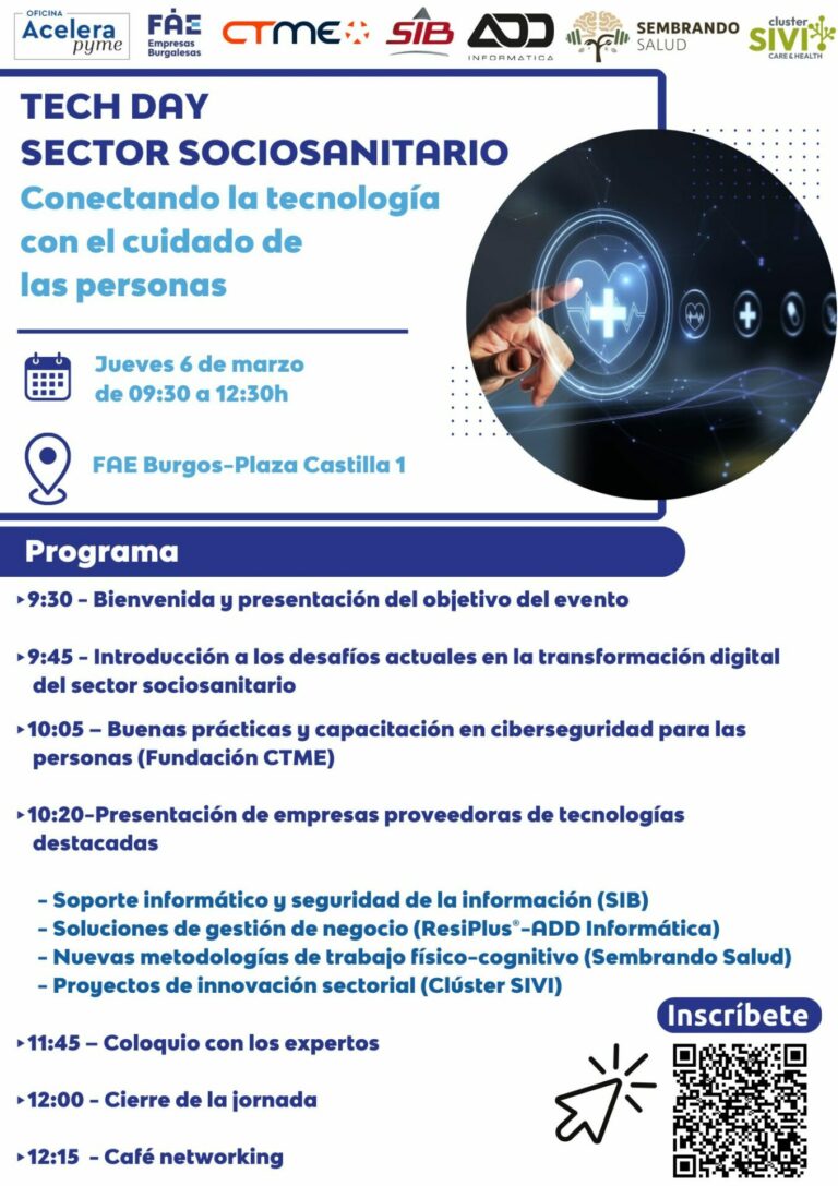 Programa Tech Day Sociosanitario