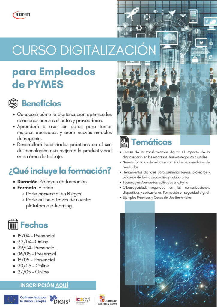 Infografia de Curso para Empleados de Pymes 1