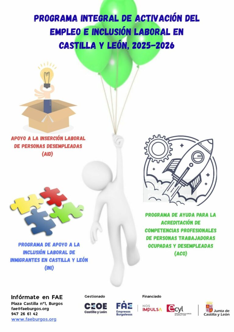 Programa Integral Activacion Empleo e Inclusion Laboral CYL