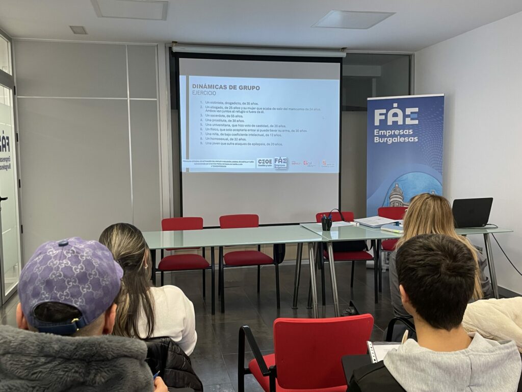 Taller Pruebas de Selección. “Entrevista Laboral”. Miranda de Ebro 3 Foto taller de entrevista Miranda d