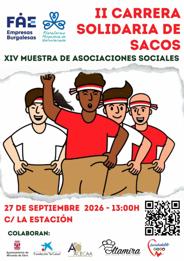 II Carrera Solidaria de Sacos en Miranda de Ebro 1 Sacos Miranda 2025 FAE Saludable 7